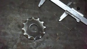 Звёздочка для цепной пилорамы . Мастерская Ивлева Сергея .