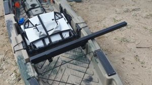 Каяк Колибри + мотор Кентавр = гремучая смесь))) Установка мотора на каяк