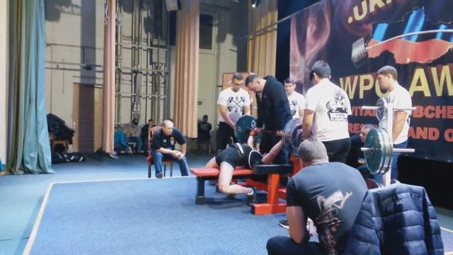 Кубок Украины AWPC жим 152,5 кг при весе 69,6 кг в 16 лет смотреть онлайн