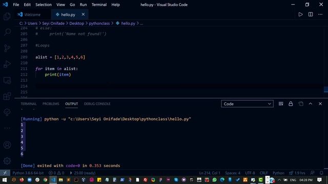 Python - 17 For Loop смотреть онлайн