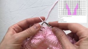 Круглая кокетка листиками