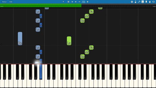SLOW piano tutorial "HELLFIRE" from the Hunchback of Notre-Dame, Disney, 1996, with free sheet musi смотреть онлайн