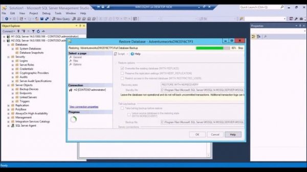 MS SQL Server 2017 Mirror