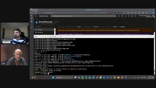 CDC com Debezium no AKS e Azure Event Hub смотреть онлайн