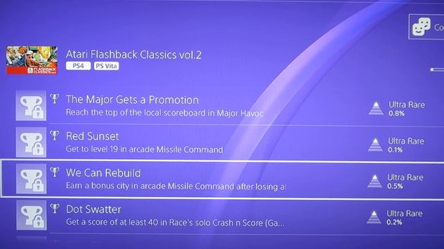 Atari Flashback Classics Volume 2 PS4 Trophy List LPOS смотреть онлайн