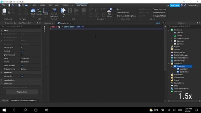 Roblox Studio / How to make a SIMPLE Camera Script | Arro смотреть онлайн