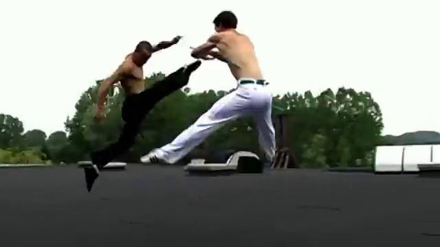 Capoeira vs Kung fu fight смотреть онлайн