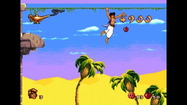 Sega Mega Drive 2 (Smd) 16-bit Aladdin Level 3