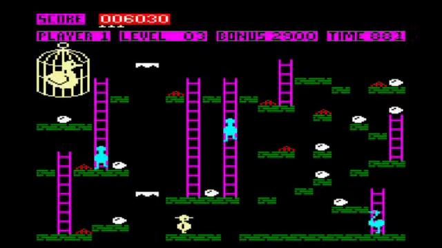 Chuckie Egg Review for the Amstrad CPC by John Gage смотреть онлайн