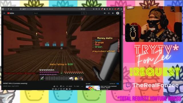noob MINEcraft first REACT techNoBlade MONEY WALLS (contains swearing) смотреть онлайн