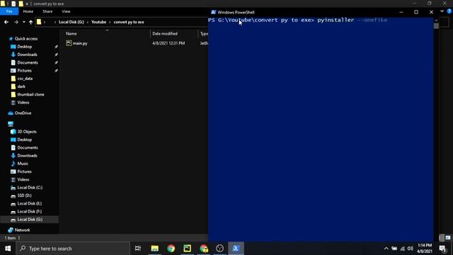 How to Convert any Python File to EXE | Convert Python to EXE | 2 Step Only | Python Tutorial| Hind смотреть онлайн