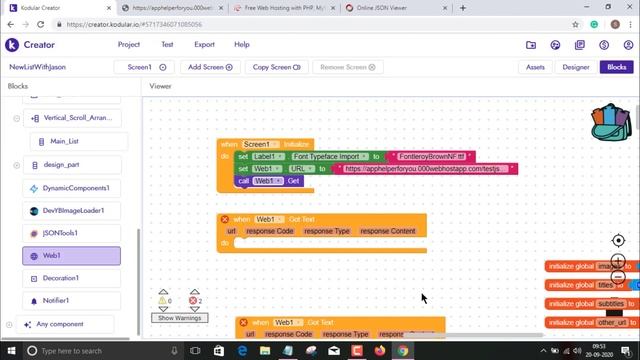 Part 3 how to link custom listview with json file in kodular, niotron etc смотреть онлайн