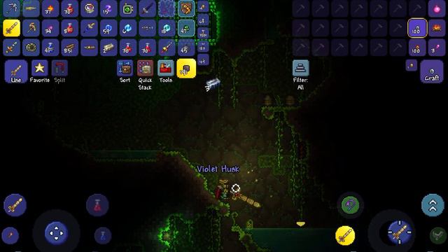 terraria- fining chlorophyte смотреть онлайн