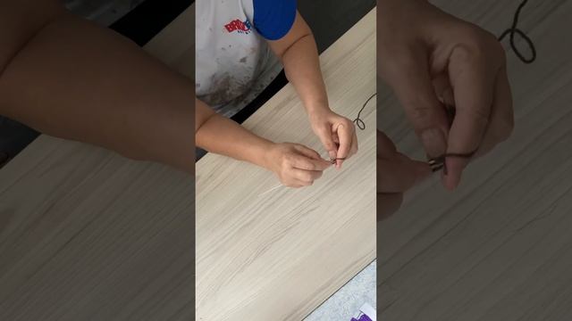 Мы учимся вязать!!!!! 1 урок (1 часть) подпишись если любиш свою бабушку❤️ смотреть онлайн