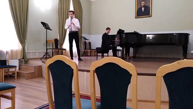 Carl Maria von Weber, op. 73. Konzert Nr. 1 f-moll für Klarinette und Orchester. смотреть онлайн