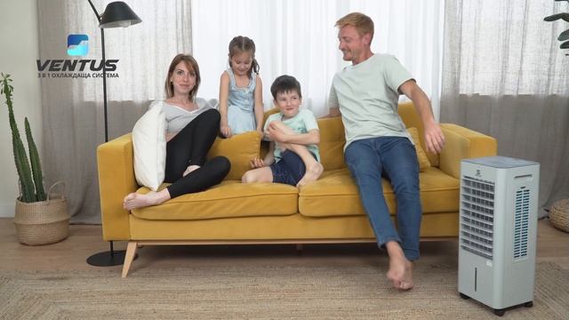 ❄️ ПРОХЛАДА И ЧИСТ ВЪЗДУХ У ДОМА с мобилна охлаждаща система Ventus Cooling System смотреть онлайн