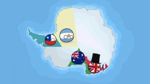 История Антарктиды - Countryballs