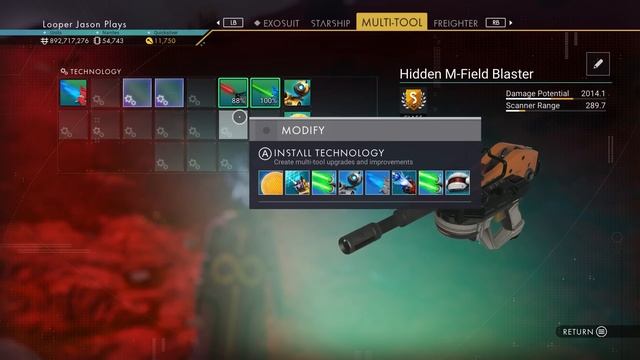 Secret Multitool Upgrade! No Man's Sky Interceptor Update Gameplay смотреть онлайн