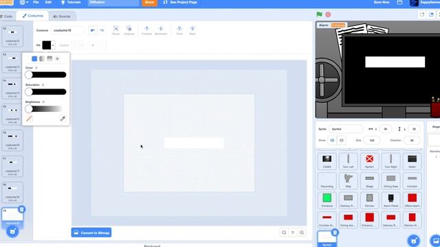 Making a FNAF fangame on Scratch WITHOUT BROADCAST BLOCKS смотреть онлайн
