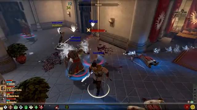 Dragon Age 2: Act 1 Tranquility. Nightmare level mage. смотреть онлайн