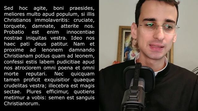 Facundissima Peroratio Tertulliani - Ex Apologetico