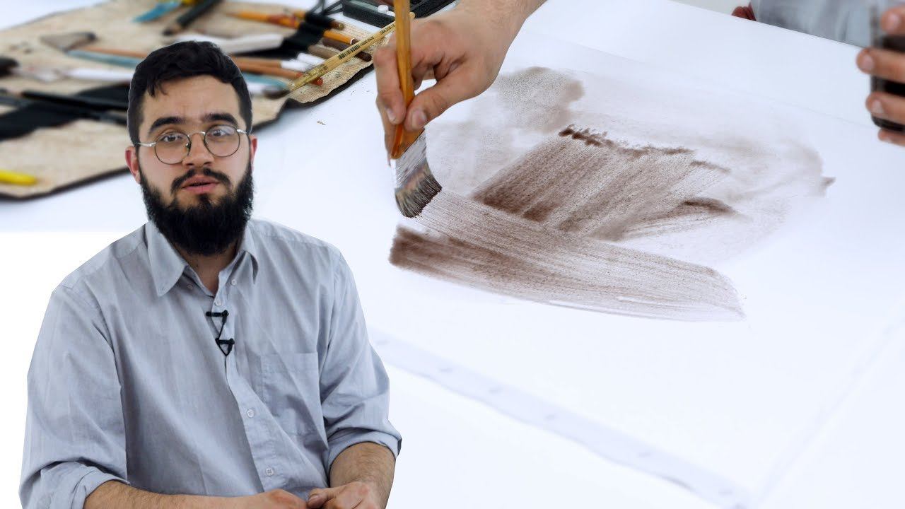 Виды бумаги для графики. Самостоятельное тонирование бумаги. смотреть онлайн