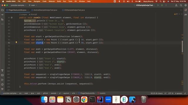 Zoom in and Zoom out Gesture on an element - Part 5 - Appium Tutorial for Beginners смотреть онлайн