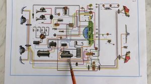 Проводка ГАЗ 21.   Kabelbaum GAZ 21.