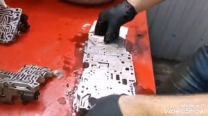 Шевроле Лачети АКПП. Чистка гидроблока.