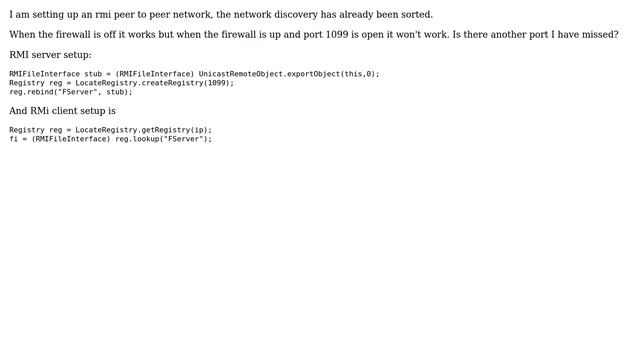 RMI ConnectException: Connection refused to host смотреть онлайн
