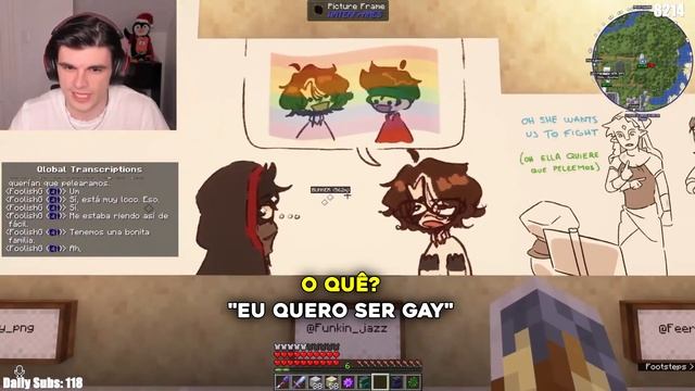 FOOLISH REAGE ÀS ANIMAÇÕES DO CELLBIT DA GALERIA DE ARTES - QSMP смотреть онлайн