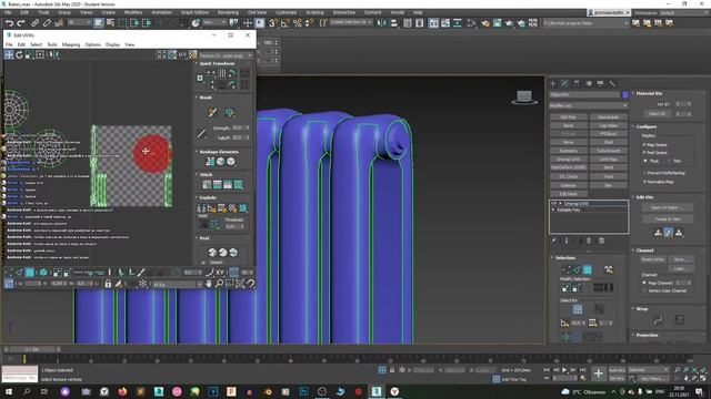 3D max. Делаем развёртки для наших моделек смотреть онлайн