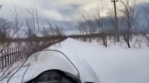 Покатушки на Yamaha 600 Venture.