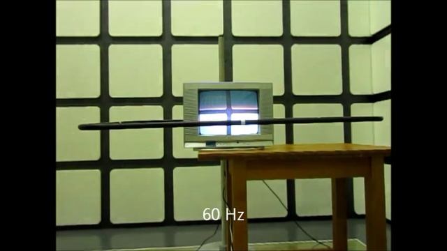 Influence of magnetic fields on a CRT monitor (3) смотреть онлайн