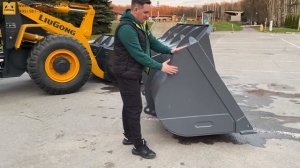 Ковш увеличенного объёма для фронтального погрузчика