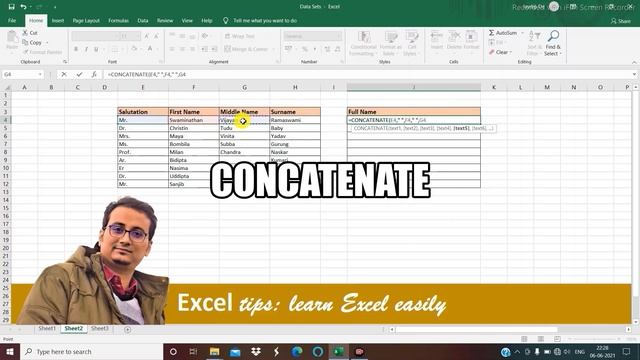 Combine Cells in Excel ⸙ CONCATENATE #trending #viral #educational #excel смотреть онлайн