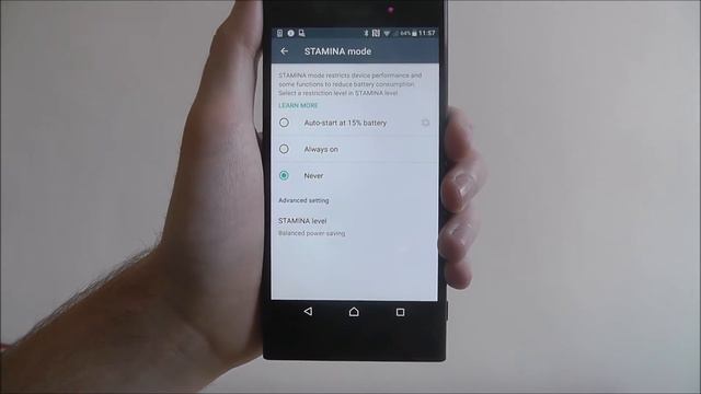 How To Activate Battery STAMINA Mode - Sony Xperia XZ смотреть онлайн