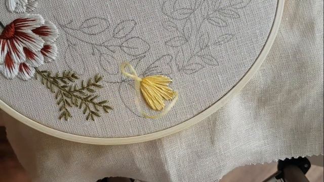 Embroidery Flowers. Embroidery For Beginners | Harper Pattern
