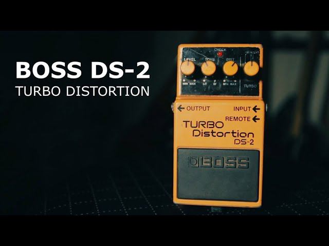 BOSS DS-2 Turbo Distortion / Nirvana, RHCP, Sex Pistols смотреть онлайн