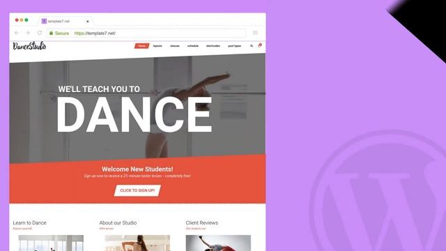 7 Premium Dance Studio WordPress Themes 2021 смотреть онлайн