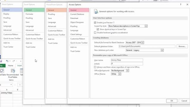 Overview of Basic Features in Microsoft Word, Excel, PowerPoint, and Access 2016 смотреть онлайн