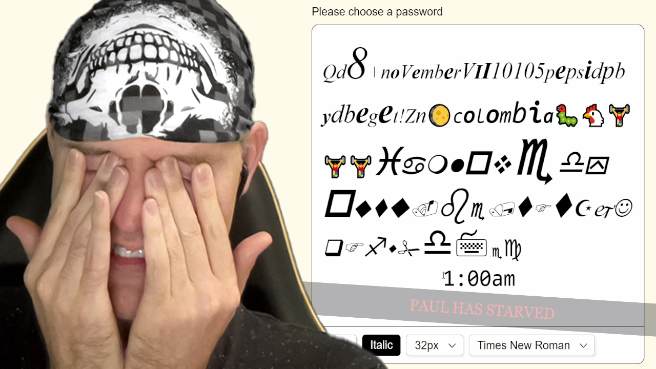 ЭТОТ ПАРОЛЬ ЗАСТАВИЛ МЕНЯ РЫДАТЬ! ► The Password Game смотреть онлайн