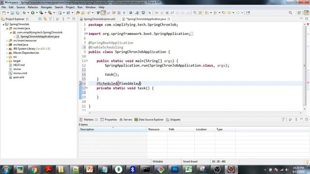 What is Scheduler ? | SpringBoot Task Schedular In Java | What is Chron Job ? смотреть онлайн