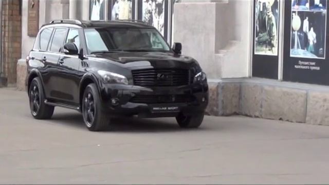 pro-line sport - тюнинг Infiniti QX56 пакет Edition Black диски AZEV 10,0x22" смотреть онлайн
