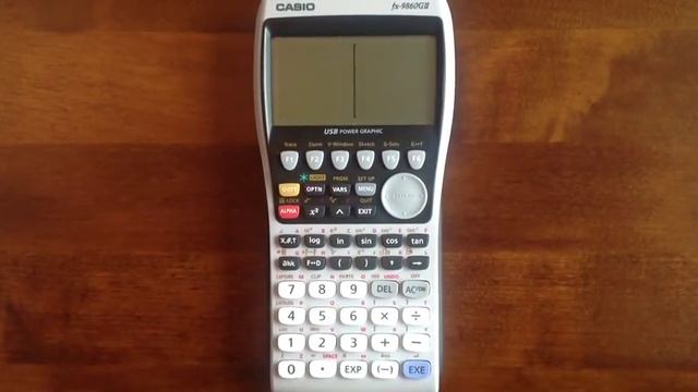 Casio Graphical Calculators - Drawing Graphs CG20, CG50, Fx-9860Gii Etc.