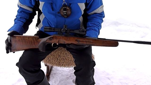 МР512 и старинное ложе от биатлонной винтовки