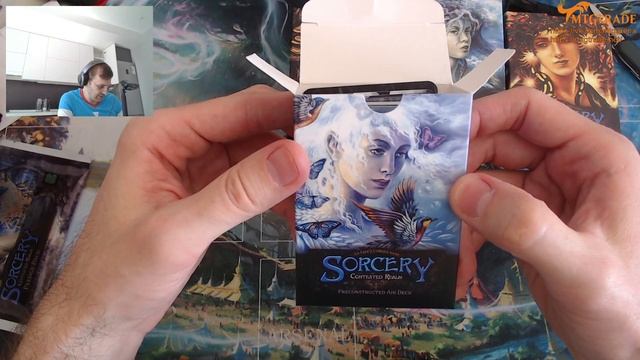 в Sorcery: распаковка Elements Decks & Pledge Pack смотреть онлайн