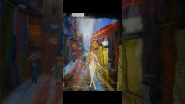 Живопись шерстью.Муки творчества и обучения. смотреть онлайн