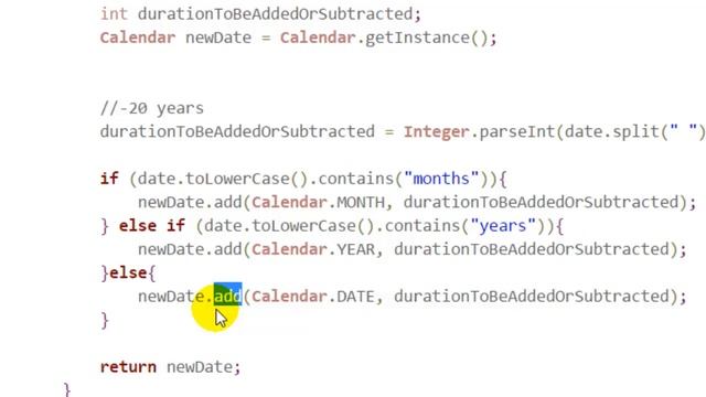 How to add or subtract date in Java смотреть онлайн