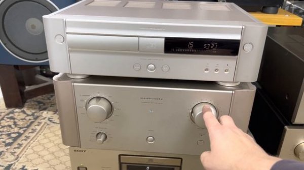 Эстетика Marantz в деле pm 15 f cd 15 Victor zero 1000